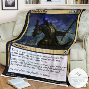 Mh2 193 Dihada S Ploy Mtg Game Magic The Gathering Blanket