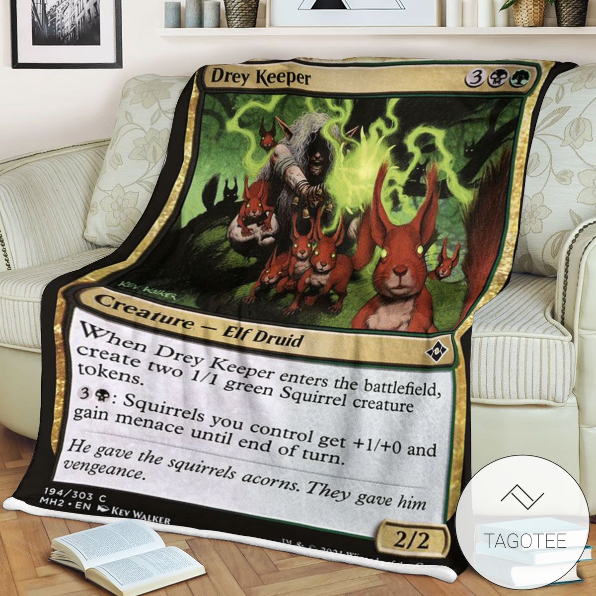 Mh2 194 Drey Keeper Mtg Game Magic The Gathering Blanket Mh2 194 Drey Keeper Mtg Game Magic The Gathering Blanket