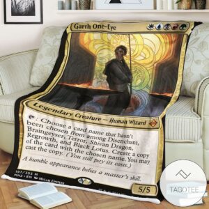 Mh2 197 Garth One Eye Mtg Game Magic The Gathering Blanket