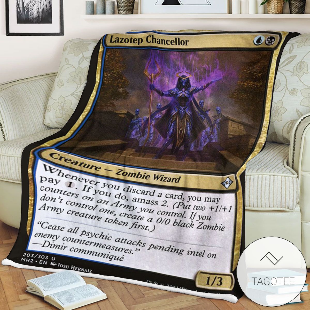 Mh2 203 Lazotep Chancellor Mtg Game Magic The Gathering Blanket Mh2 203 Lazotep Chancellor Mtg Game Magic The Gathering Blanket