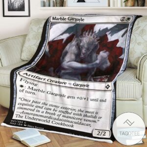 Mh2 21 Marble Gargoyle Mtg Game Magic The Gathering Blanket