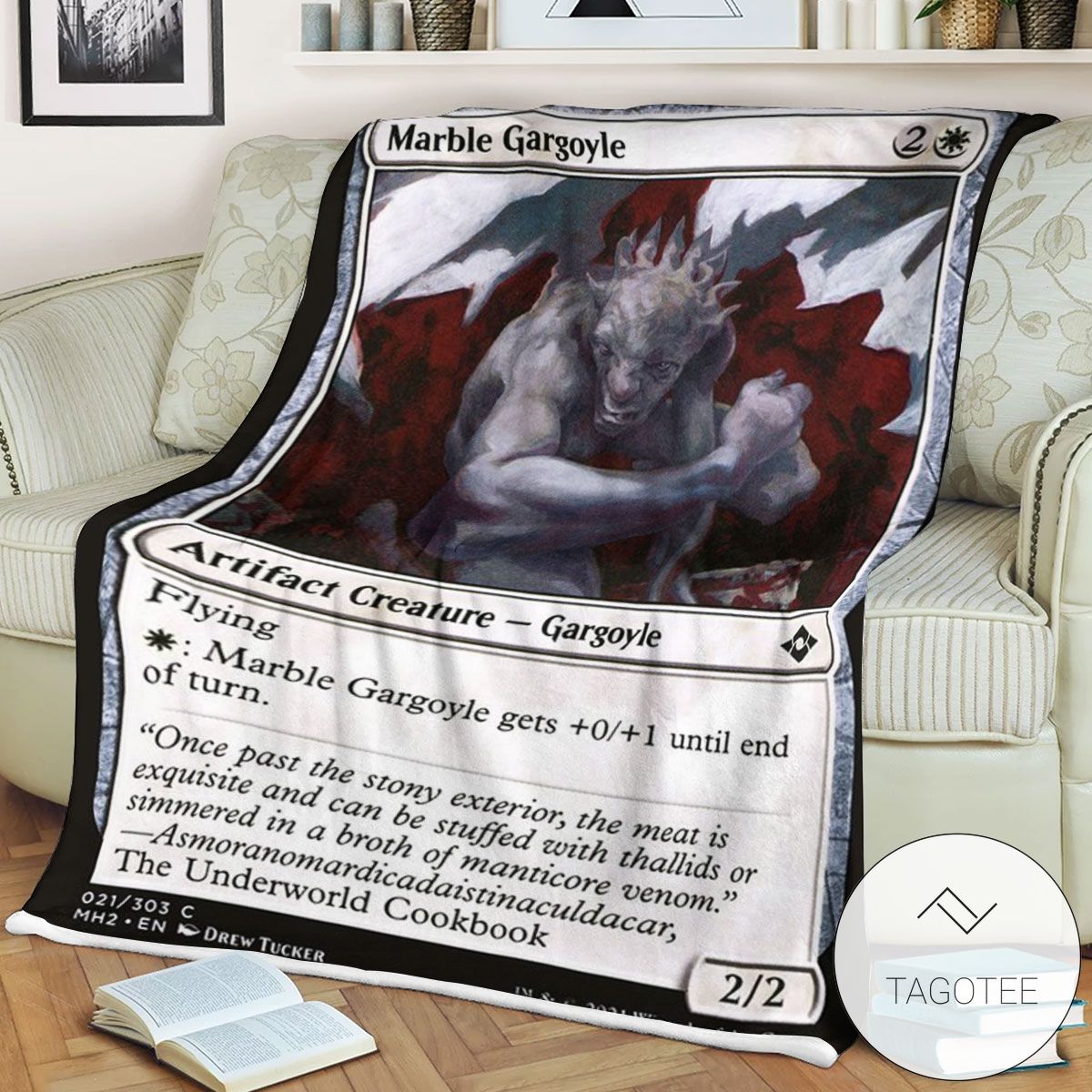 Mh2 21 Marble Gargoyle Mtg Game Magic The Gathering Blanket Mh2 21 Marble Gargoyle Mtg Game Magic The Gathering Blanket