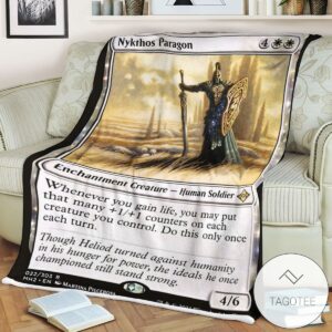 Mh2 22 Nykthos Paragon Mtg Game Magic The Gathering Blanket