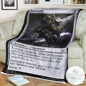 Mh2 221 Batterbone Mtg Game Magic The Gathering Blanket