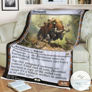 Mh2 224 Dermotaxi Mtg Game Magic The Gathering Blanket