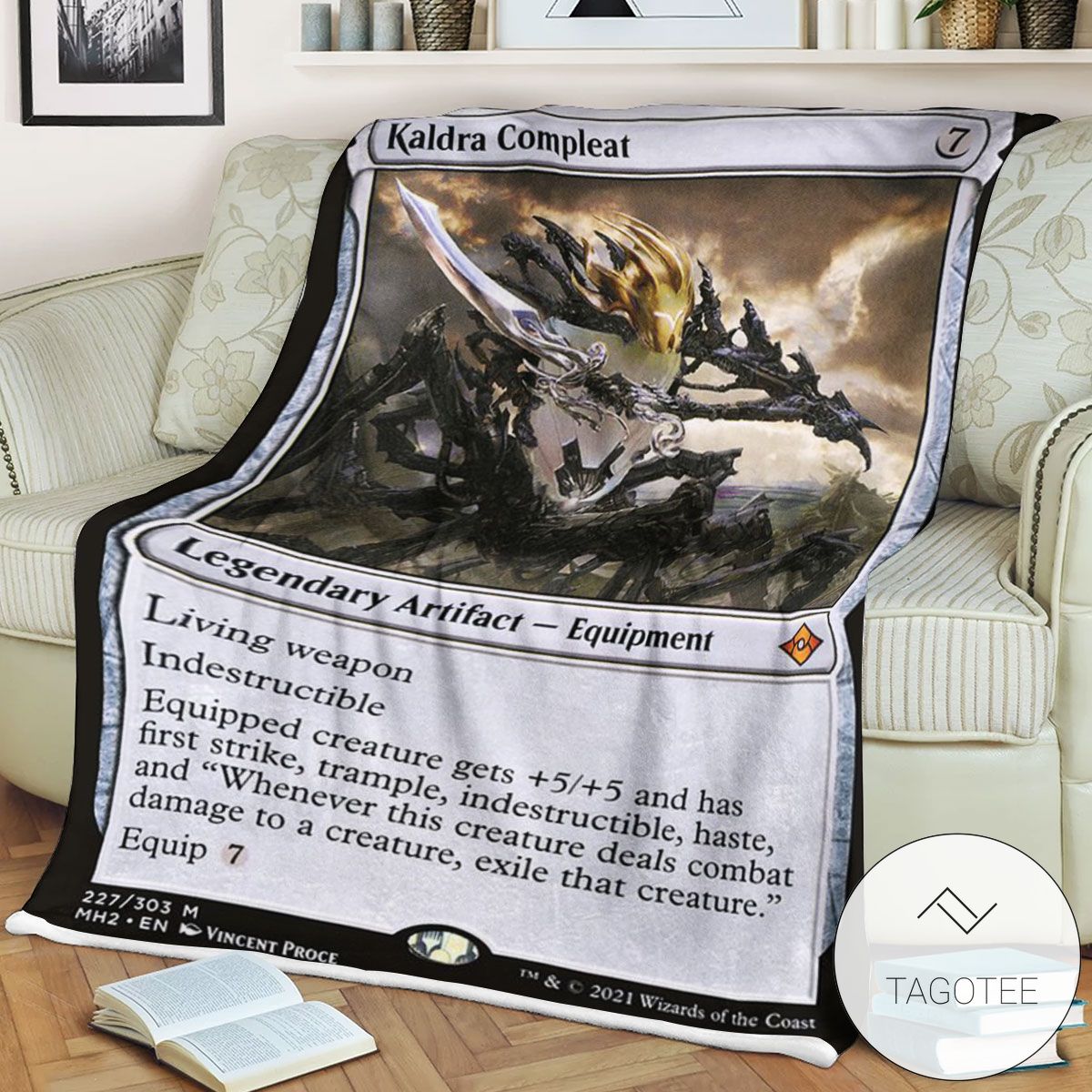 Mh2 227 Kaldra Compleat Mtg Game Magic The Gathering Blanket Mh2 227 Kaldra Compleat Mtg Game Magic The Gathering Blanket