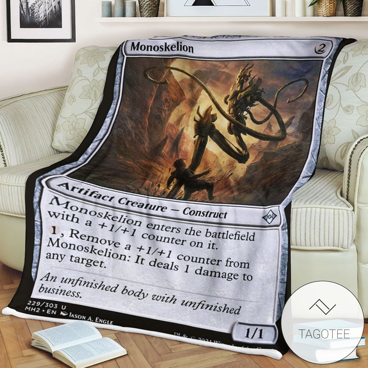 Mh2 229 Monoskelion Mtg Game Magic The Gathering Blanket Mh2 229 Monoskelion Mtg Game Magic The Gathering Blanket
