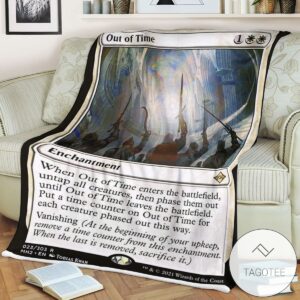 Mh2 23 Out Of Time Mtg Game Magic The Gathering Blanket