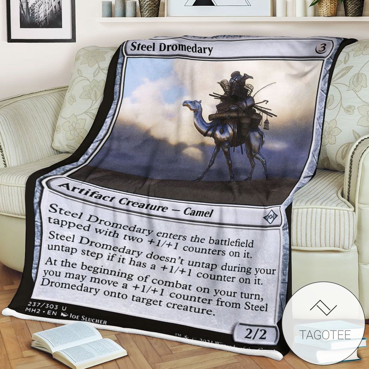 Mh2 237 Steel Dromedary Mtg Game Magic The Gathering Blanket Mh2 237 Steel Dromedary Mtg Game Magic The Gathering Blanket