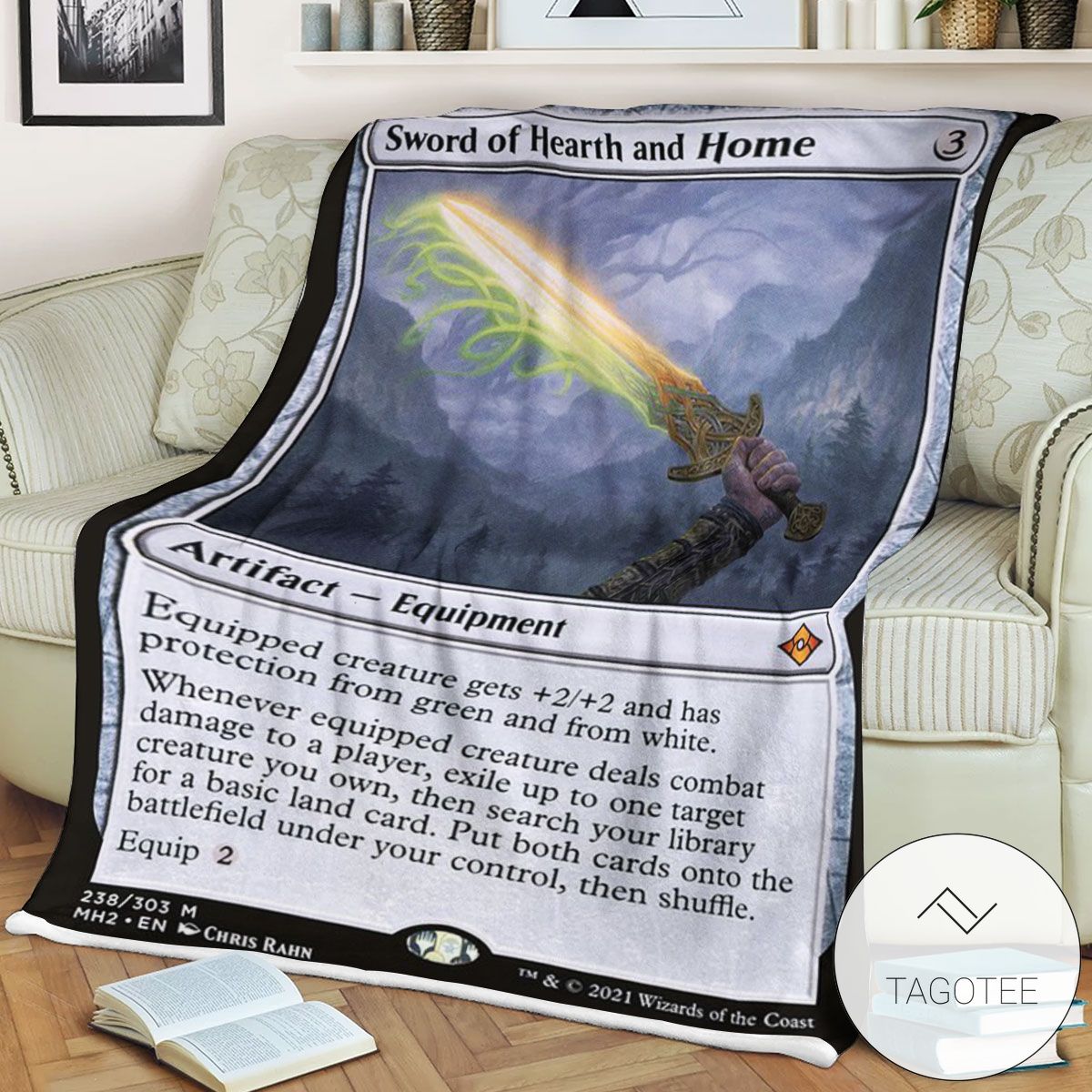 Mh2 238 Sword Of Hearth And Home Mtg Game Magic The Gathering Blanket Mh2 238 Sword Of Hearth And Home Mtg Game Magic The Gathering Blanket
