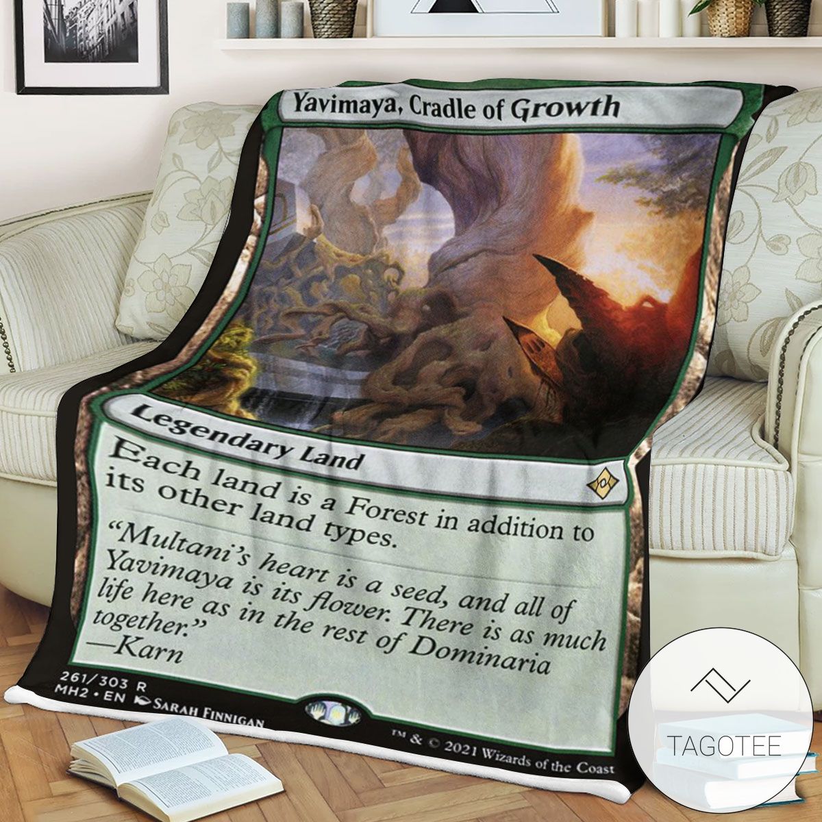 Mh2 261 Yavimaya Cradle Of Growth Mtg Game Magic The Gathering Blanket Mh2 261 Yavimaya Cradle Of Growth Mtg Game Magic The Gathering Blanket