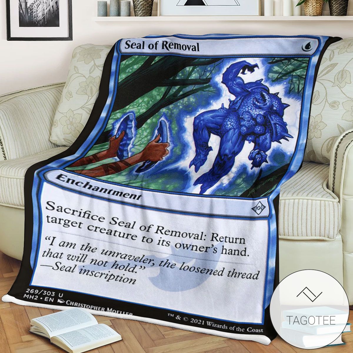 Mh2 269 Seal Of Removal Mtg Game Magic The Gathering Blanket Mh2 269 Seal Of Removal Mtg Game Magic The Gathering Blanket