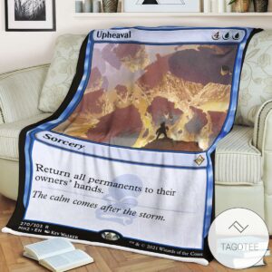 Mh2 270 Upheaval Mtg Game Magic The Gathering Blanket