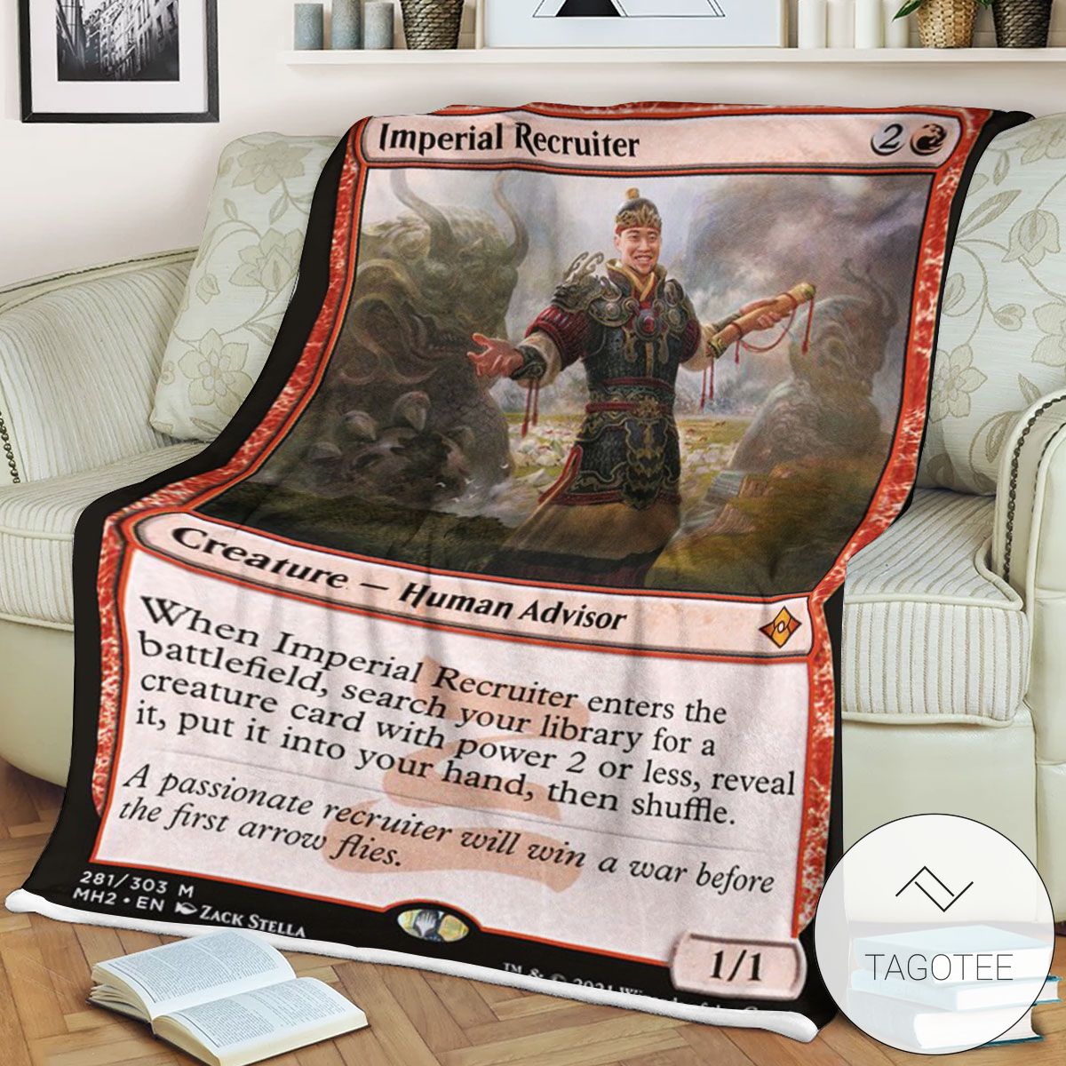 Mh2 281 Imperial Recruiter Mtg Game Magic The Gathering Blanket Mh2 281 Imperial Recruiter Mtg Game Magic The Gathering Blanket