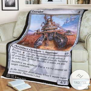Mh2 296 Extruder Mtg Game Magic The Gathering Blanket