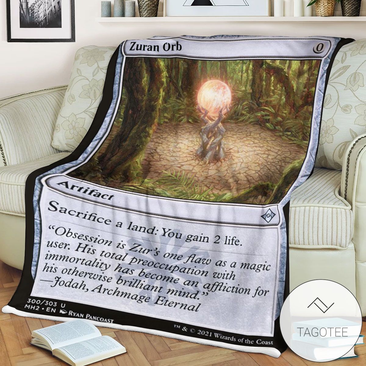 Mh2 300 Zuran Orb Mtg Game Magic The Gathering Blanket Mh2 300 Zuran Orb Mtg Game Magic The Gathering Blanket