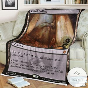 Mh2 301 Cabal Coffers Mtg Game Magic The Gathering Blanket