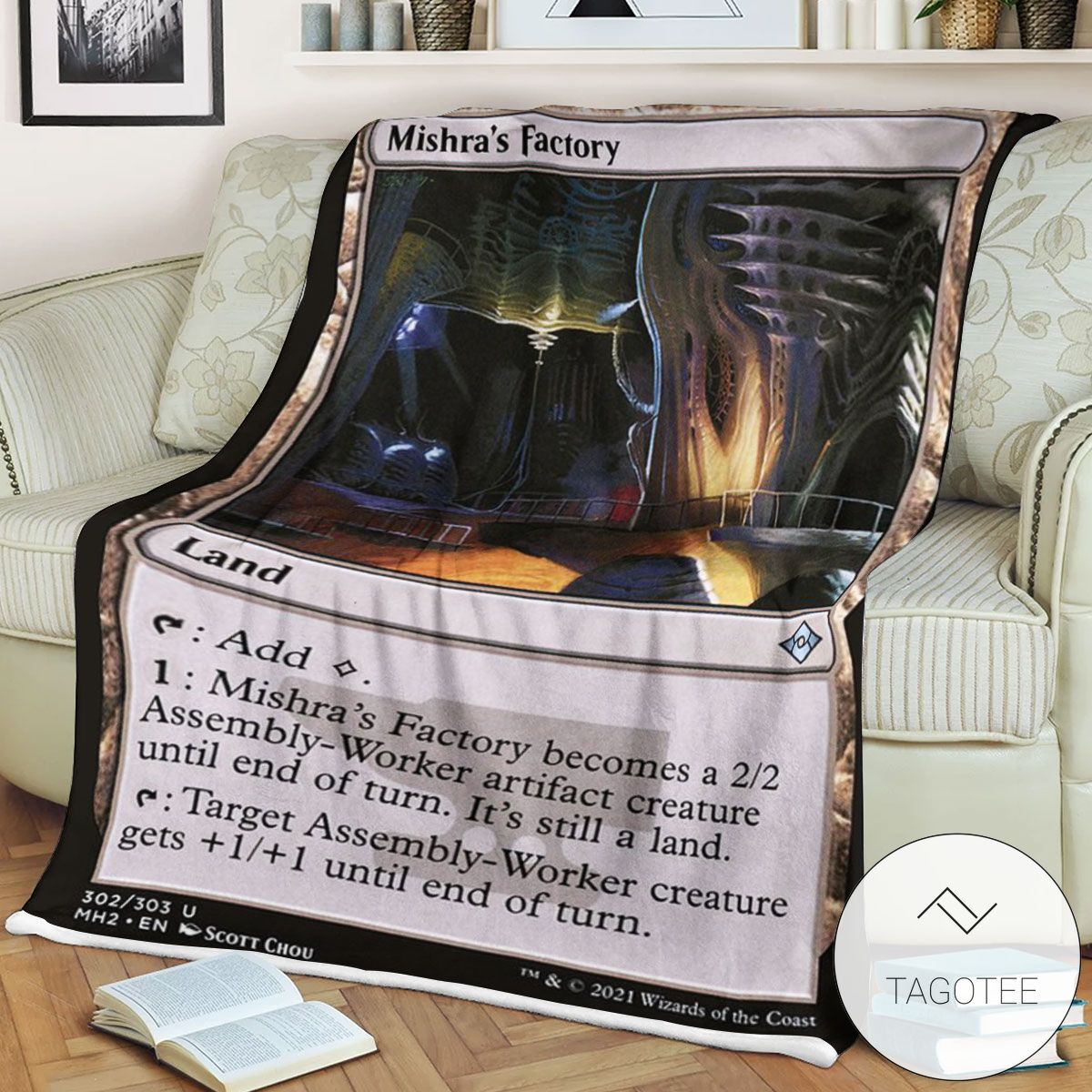 Mh2 302 Mishra S Factory Mtg Game Magic The Gathering Blanket Mh2 302 Mishra S Factory Mtg Game Magic The Gathering Blanket