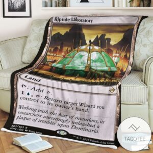 Mh2 303 Riptide Laboratory Mtg Game Magic The Gathering Blanket