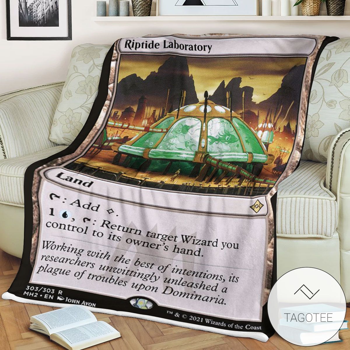 Mh2 303 Riptide Laboratory Mtg Game Magic The Gathering Blanket Mh2 303 Riptide Laboratory Mtg Game Magic The Gathering Blanket