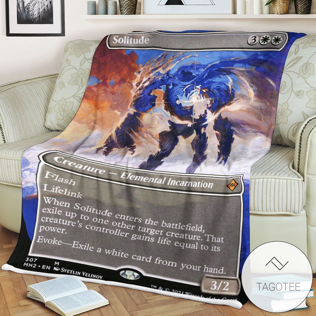 Mh2 307 Solitude Mtg Game Magic The Gathering Blanket Mh2 307 Solitude Mtg Game Magic The Gathering Blanket