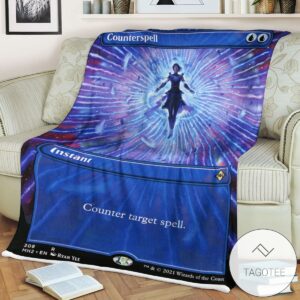 Mh2 308 Counterspell Mtg Game Magic The Gathering Blanket
