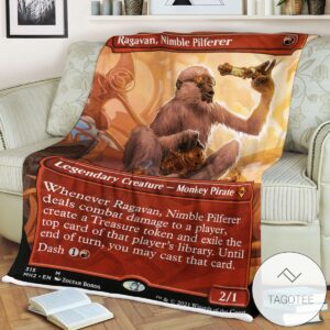 Mh2 315 Ragavan Nimble Pilferer Mtg Game Magic The Gathering Blanket