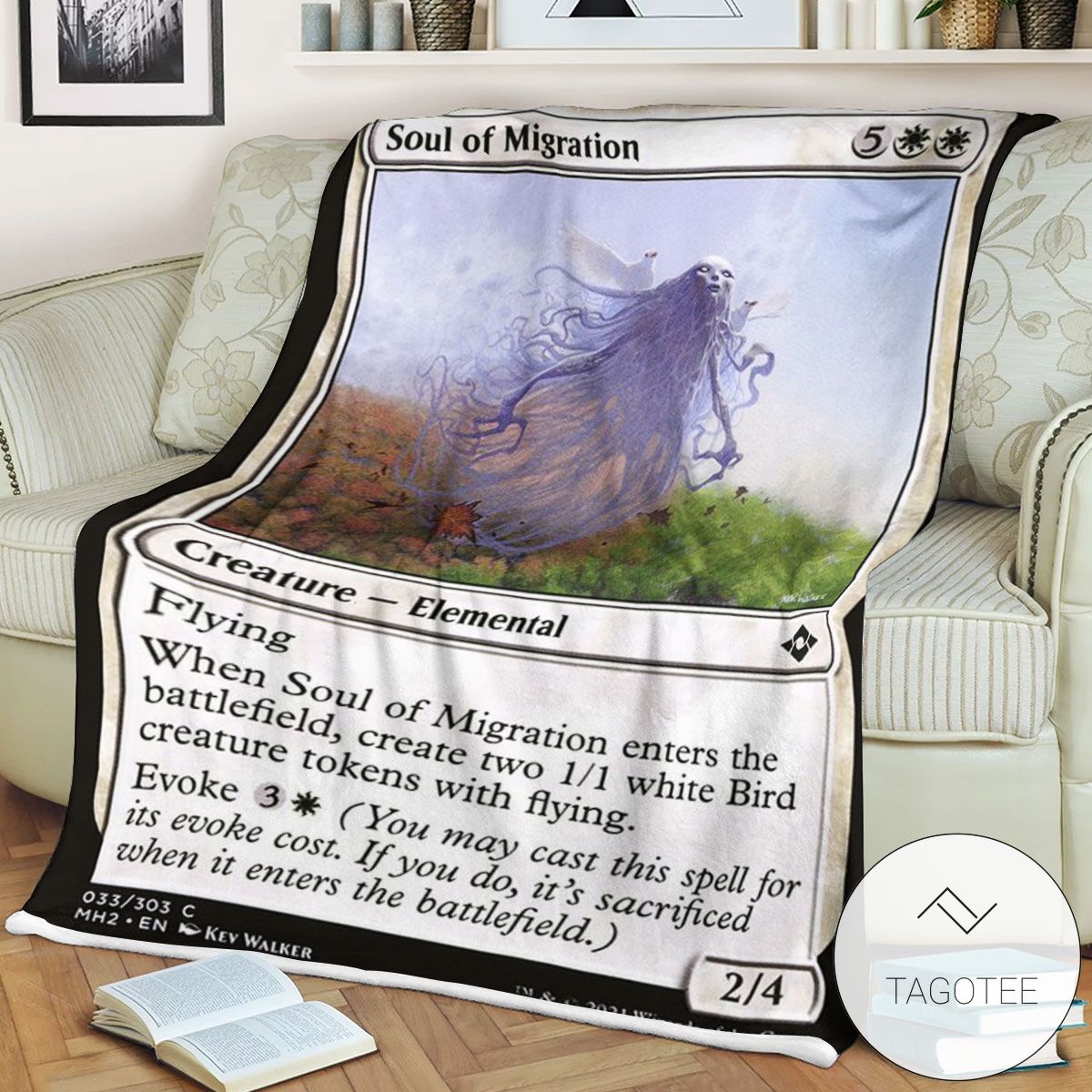 Mh2 33 Soul Of Migration Mtg Game Magic The Gathering Blanket Mh2 33 Soul Of Migration Mtg Game Magic The Gathering Blanket