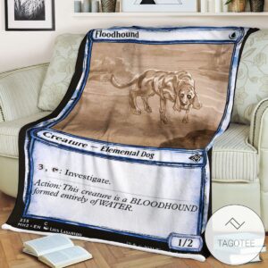 Mh2 335 Floodhound Mtg Game Magic The Gathering Blanket