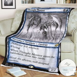 Mh2 341 Thought Monitor Mtg Game Magic The Gathering Blanket