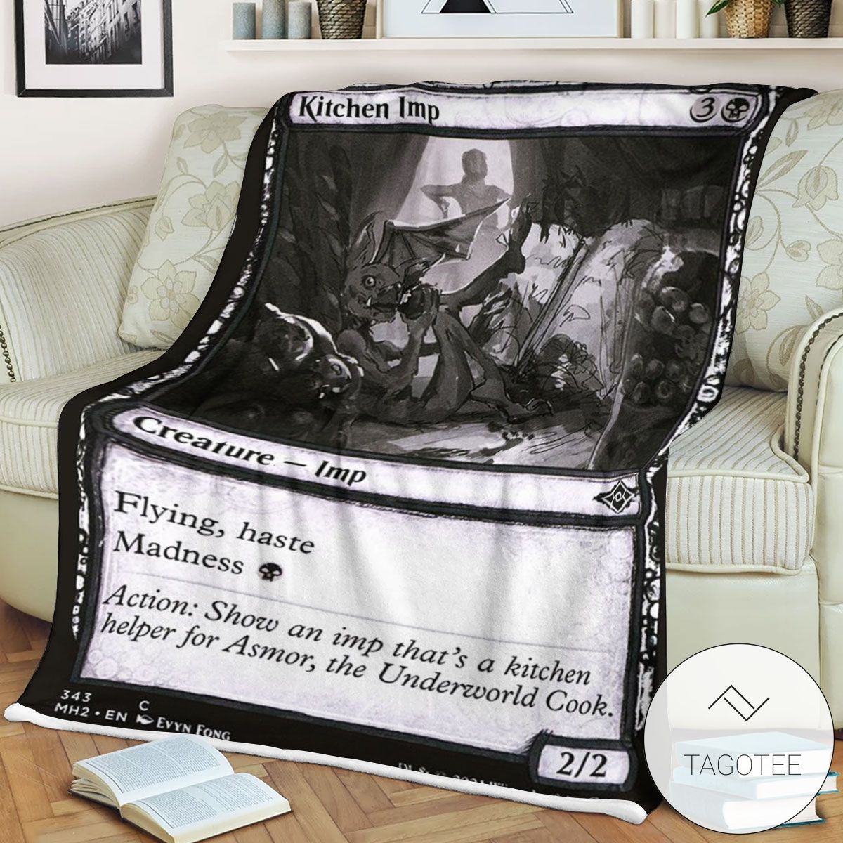 Mh2 343 Kitchen Imp Mtg Game Magic The Gathering Blanket Mh2 343 Kitchen Imp Mtg Game Magic The Gathering Blanket