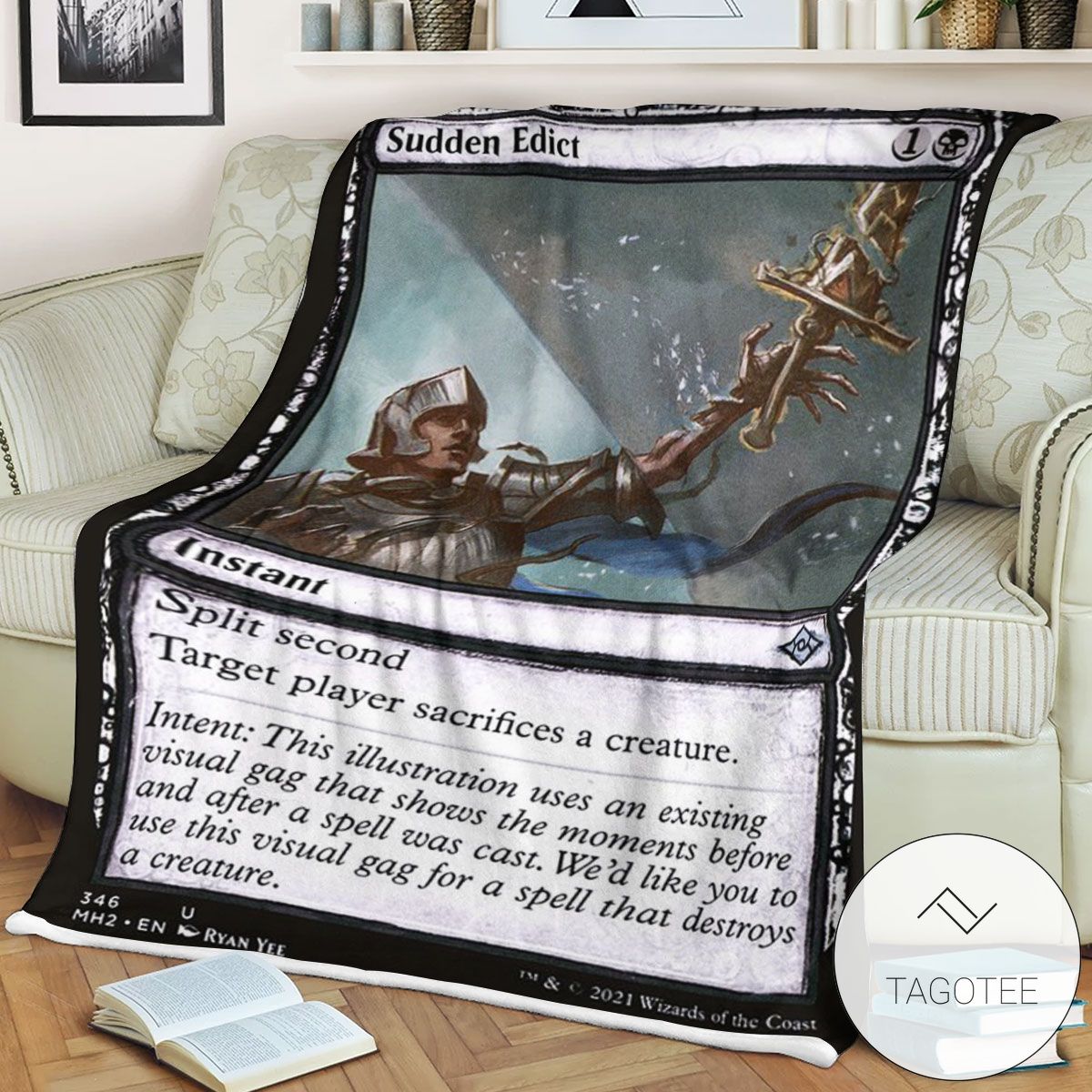 Mh2 346 Sudden Edict Mtg Game Magic The Gathering Blanket Mh2 346 Sudden Edict Mtg Game Magic The Gathering Blanket
