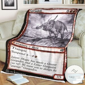 Mh2 351 Gargadon Mtg Game Magic The Gathering Blanket