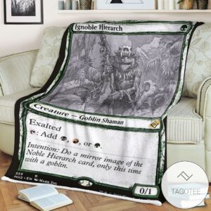 Mh2 355 Ignoble Hierarch Mtg Game Magic The Gathering Blanket