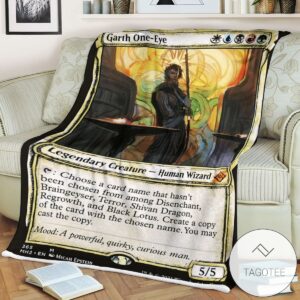 Mh2 365 Garth One Eye Mtg Game Magic The Gathering Blanket