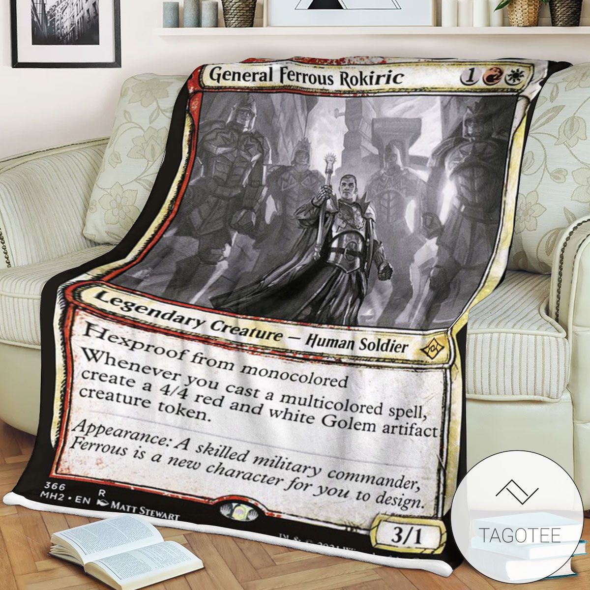 Mh2 366 General Ferrous Rokiric Mtg Game Magic The Gathering Blanket Mh2 366 General Ferrous Rokiric Mtg Game Magic The Gathering Blanket