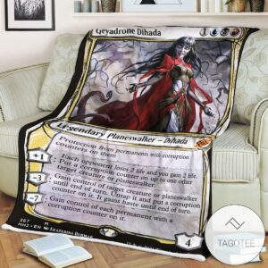 Mh2 367 Geyadrone Dihada Mtg Game Magic The Gathering Blanket
