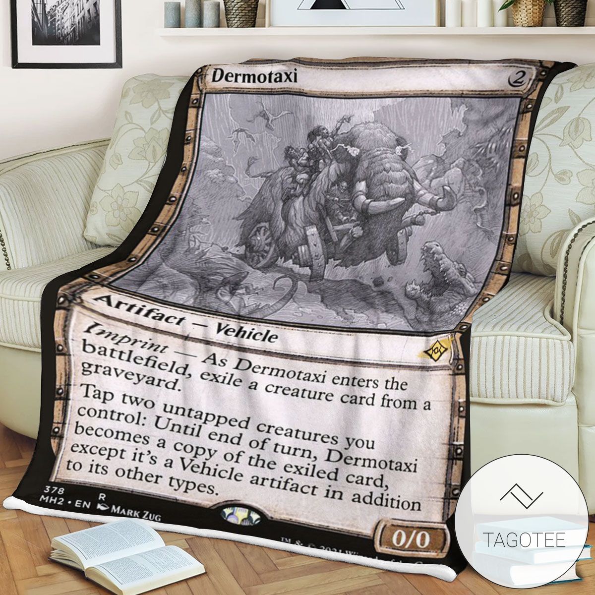 Mh2 378 Dermotaxi Mtg Game Magic The Gathering Blanket Mh2 378 Dermotaxi Mtg Game Magic The Gathering Blanket