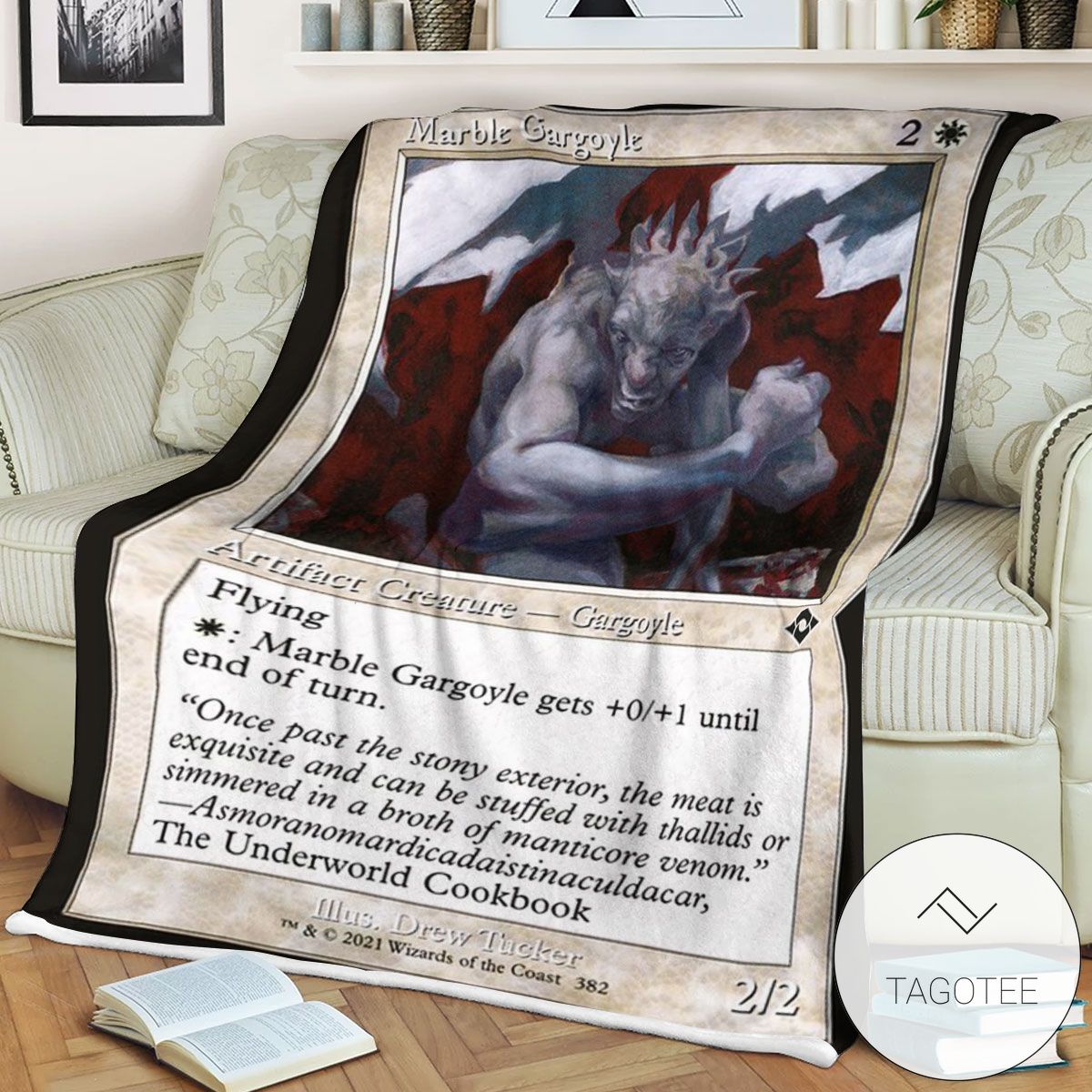 Mh2 382 Marble Gargoyle Mtg Game Magic The Gathering Blanket Mh2 382 Marble Gargoyle Mtg Game Magic The Gathering Blanket