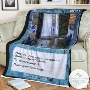 Mh2 392 Step Through Mtg Game Magic The Gathering Blanket