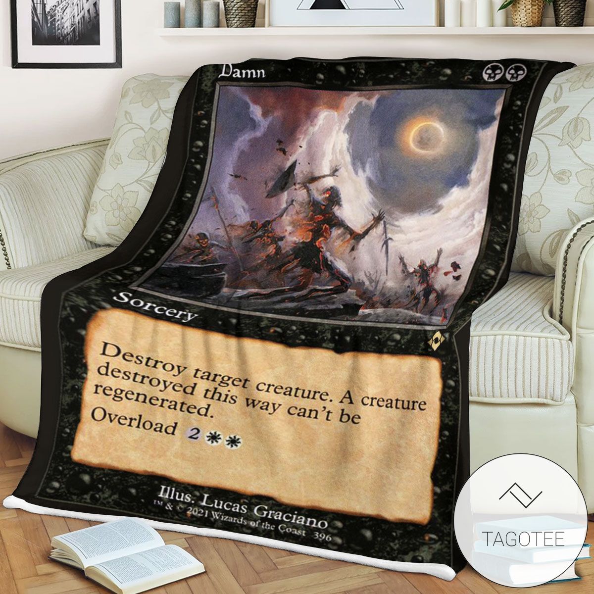 Mh2 396 Damn Mtg Game Magic The Gathering Blanket Mh2 396 Damn Mtg Game Magic The Gathering Blanket