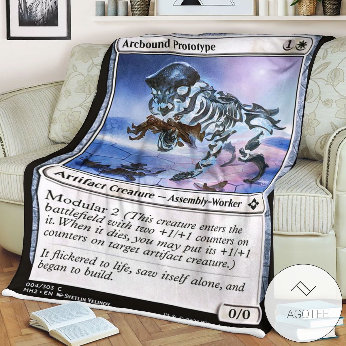 Mh2 4 Arcbound Prototype Mtg Game Magic The Gathering Blanket Mh2 4 Arcbound Prototype Mtg Game Magic The Gathering Blanket