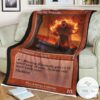 Mh2 404 Blazing Rootwalla Mtg Game Magic The Gathering Blanket