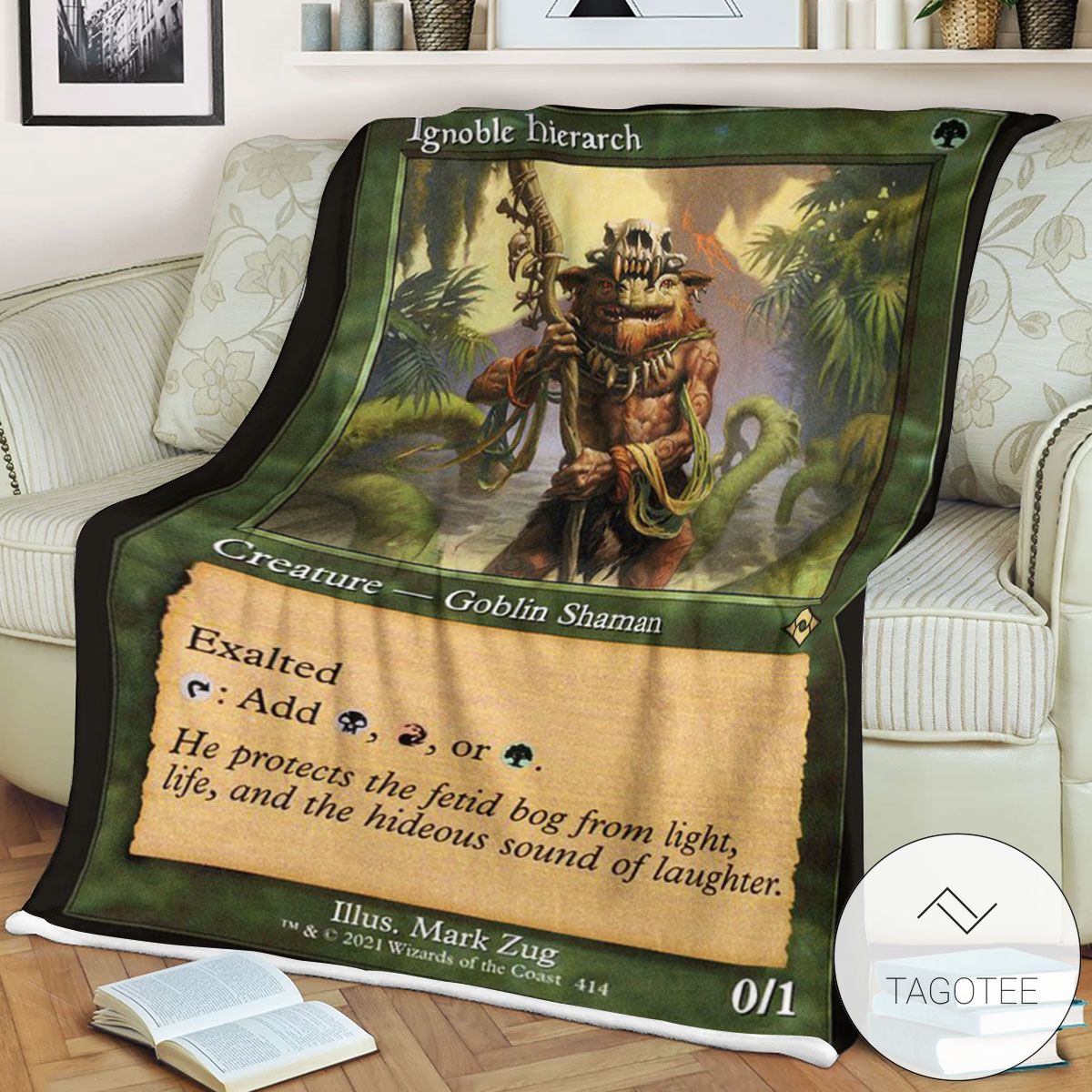 Mh2 414 Ignoble Hierarch Mtg Game Magic The Gathering Blanket Mh2 414 Ignoble Hierarch Mtg Game Magic The Gathering Blanket
