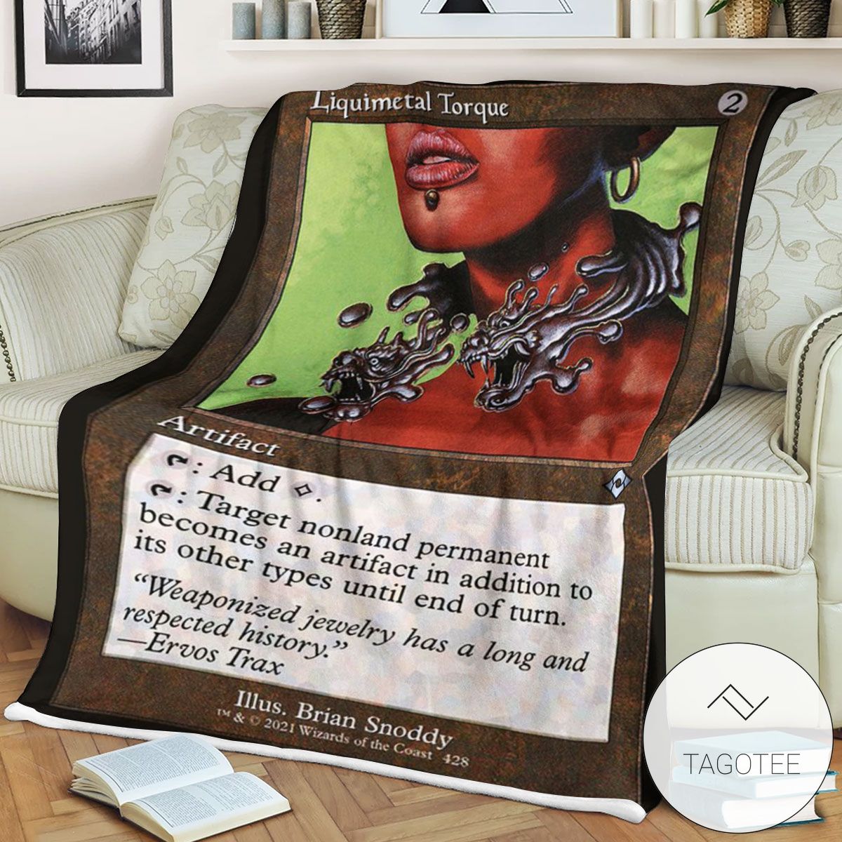 Mh2 428 Liquimetal Torque Mtg Game Magic The Gathering Blanket Mh2 428 Liquimetal Torque Mtg Game Magic The Gathering Blanket