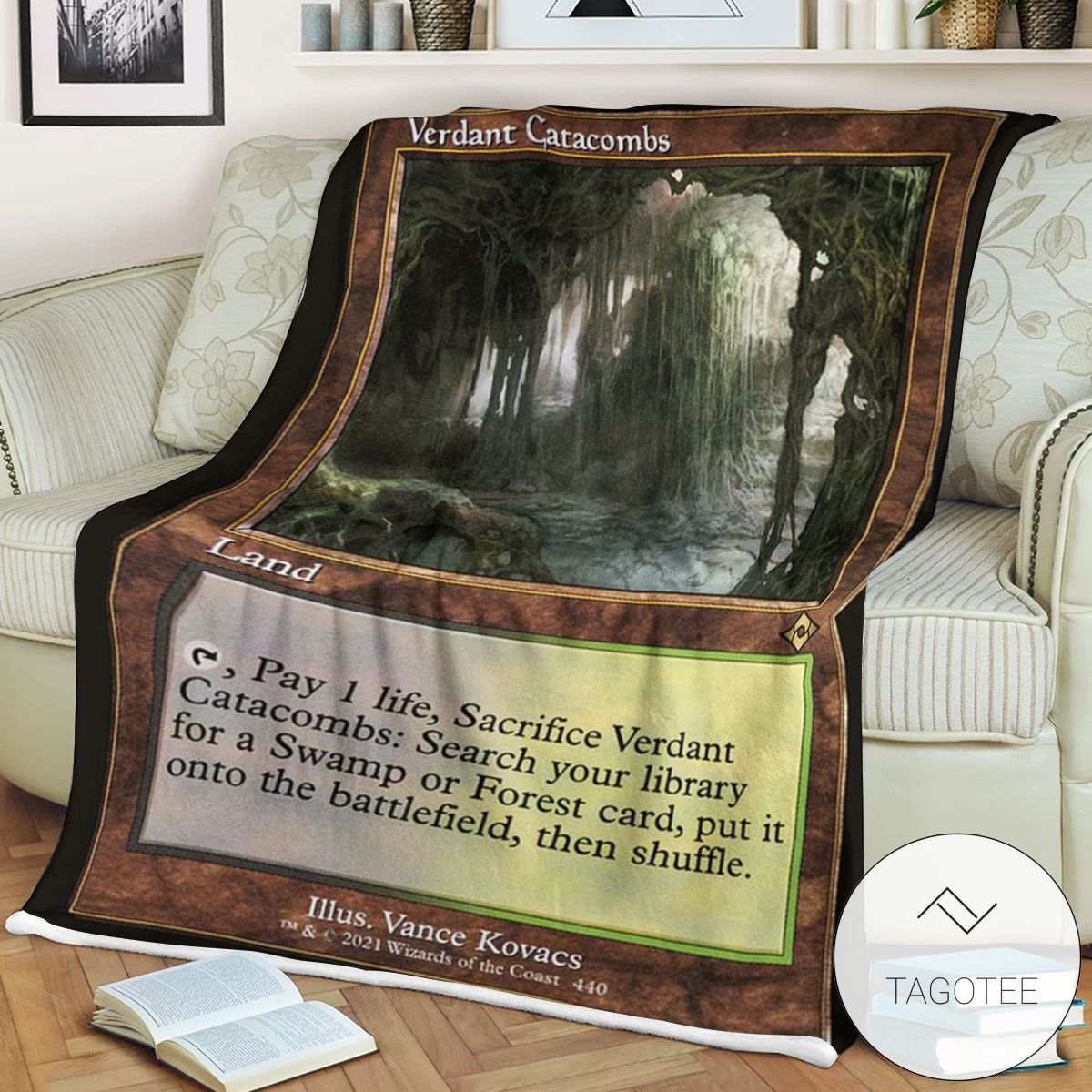 Mh2 440 Verdant Catacombs Mtg Game Magic The Gathering Blanket Mh2 440 Verdant Catacombs Mtg Game Magic The Gathering Blanket