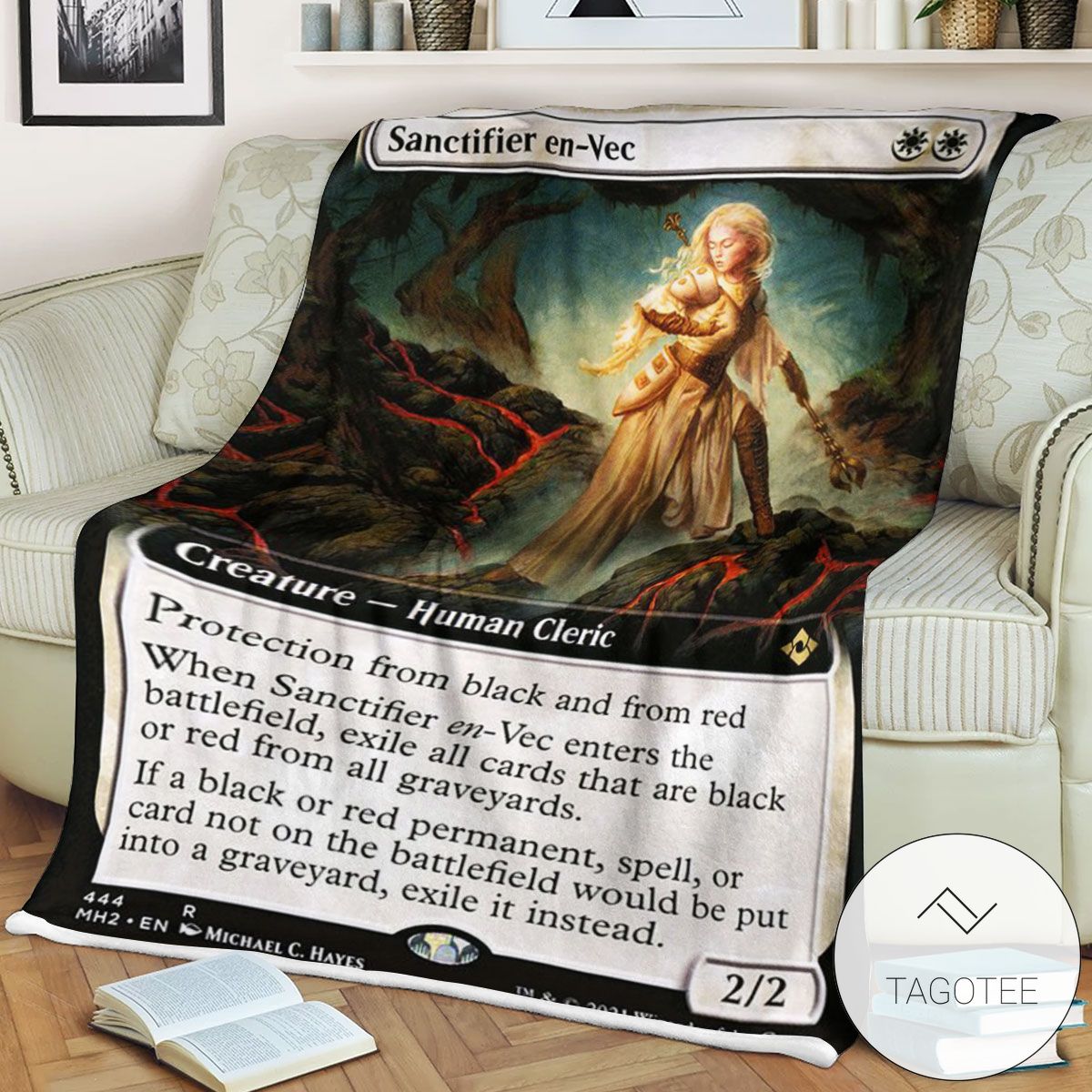 Mh2 444 Sanctifier En Vec Mtg Game Magic The Gathering Blanket Mh2 444 Sanctifier En Vec Mtg Game Magic The Gathering Blanket