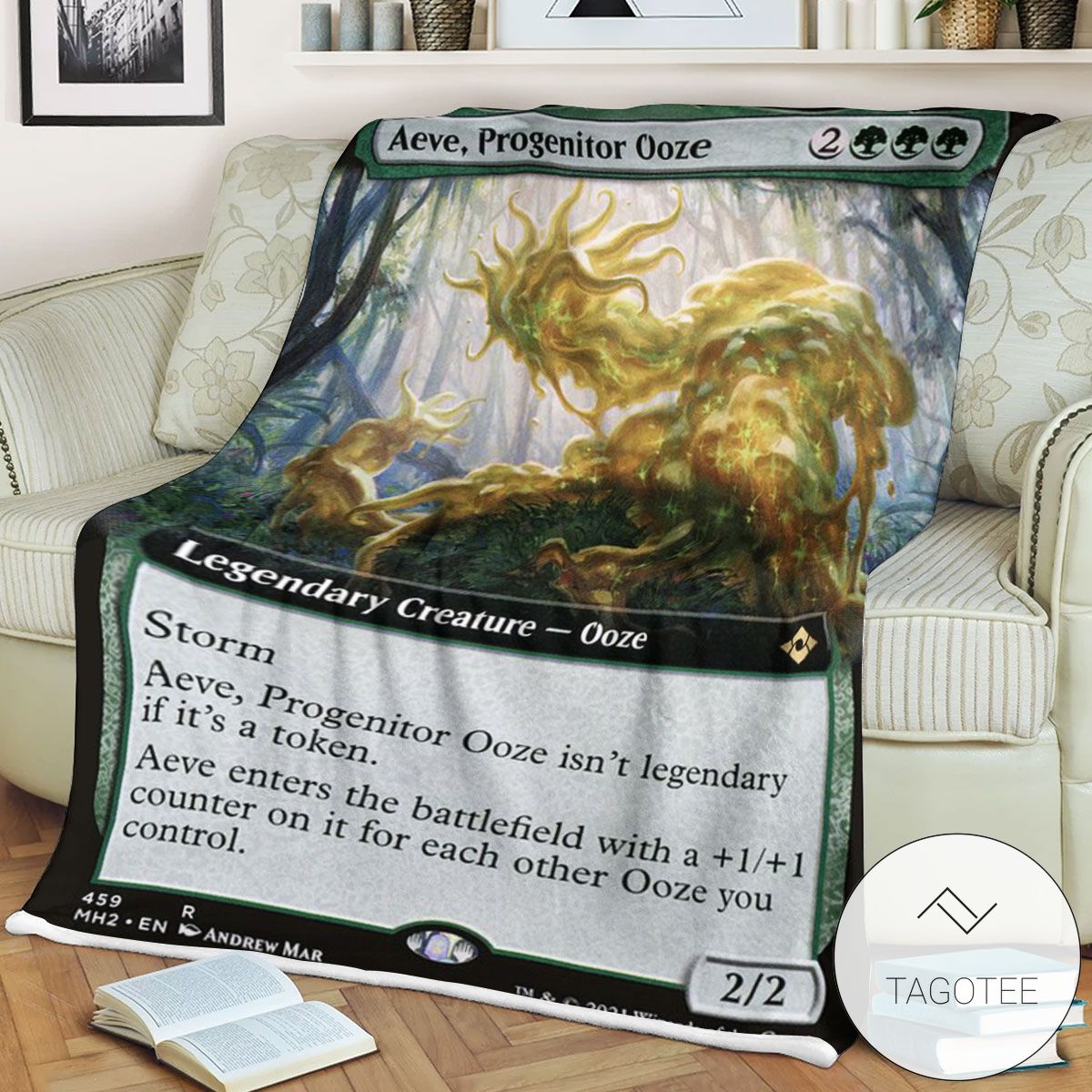 Mh2 459 Aeve Progenitor Ooze Mtg Game Magic The Gathering Blanket Mh2 459 Aeve Progenitor Ooze Mtg Game Magic The Gathering Blanket