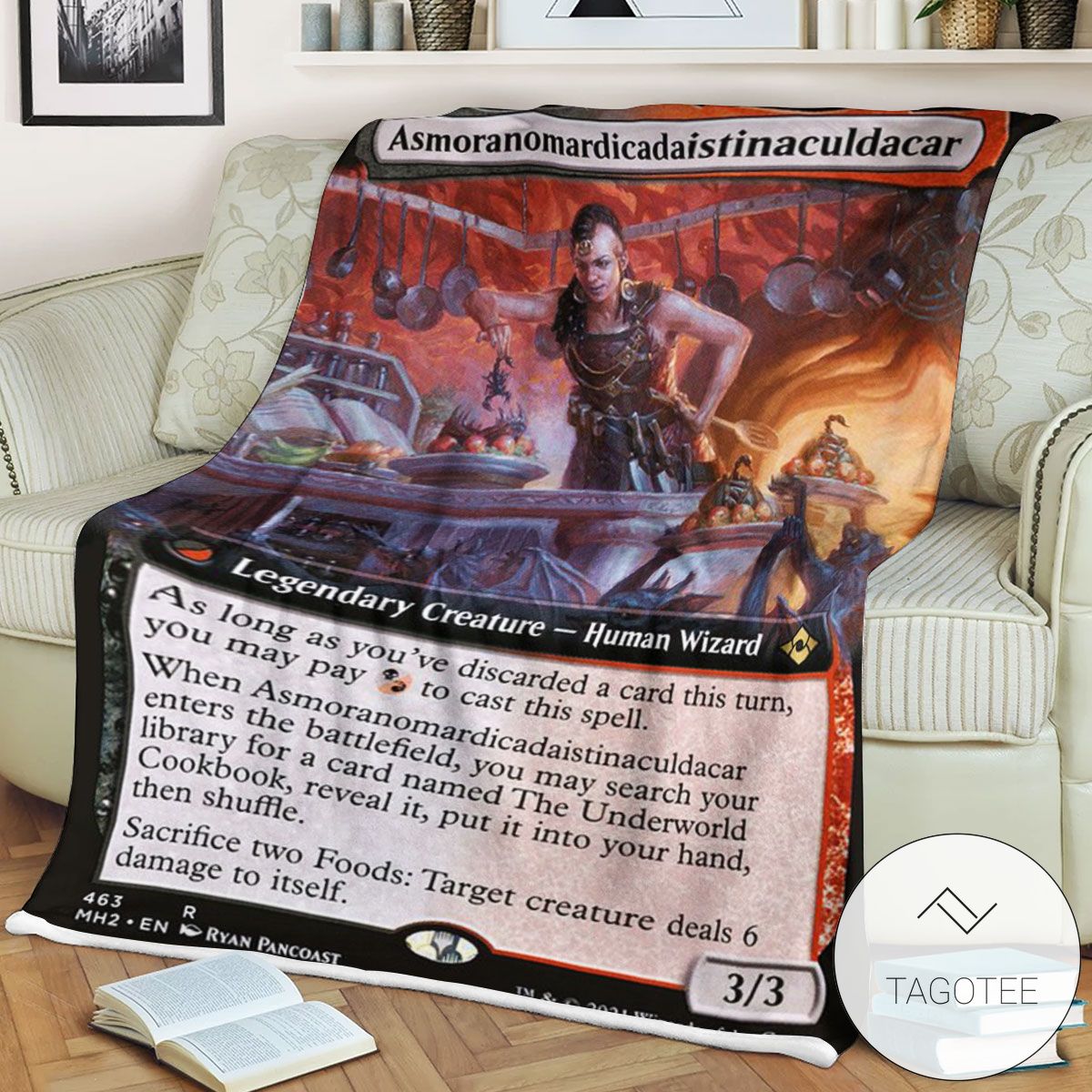 Mh2 463 Asmoranomardicadaistinaculdacar Mtg Game Magic The Gathering Blanket Mh2 463 Asmoranomardicadaistinaculdacar Mtg Game Magic The Gathering Blanket