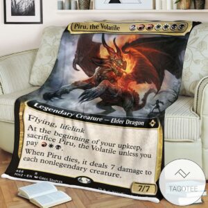 Mh2 466 Piru The Volatile Mtg Game Magic The Gathering Blanket
